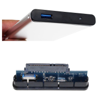 Aluminium 2,5 inch ssd-hd externe behuizing